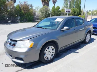 2012 Dodge Avenger SE with VIN 1C3CDZAB7CN270490, listed as a IAAI auction lot 42095154 with 168,566 mi miles and . Bid and sale history available at carsss.com. Image 6.