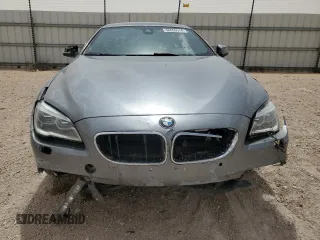 2017 BMW 6 Series 650i with VIN WBA6D4C56HD977805, listed as a Copart auction lot 56655514 with 62,711 mi miles and Salvage Title. Bid and sale history available at carsss.com. Image 5.