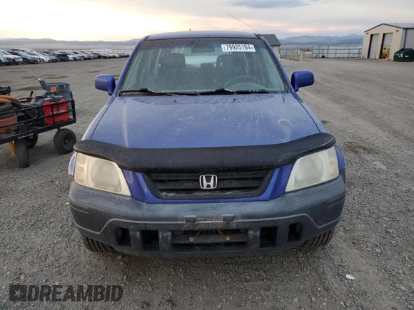 2001 Honda CR-V EX with VIN JHLRD18691C055351, listed as a Copart auction lot 79925104 with 180,315 mi miles and Clean Title. Bid and sale history available at carsss.com. Image 5.