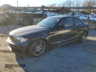 2013 BMW 1 Series 135i with VIN WBAUC9C54DVM13873, listed as a Copart auction lot 82657734 with 78,021 mi miles and Salvage Title. Bid and sale history available at carsss.com. Image 1.