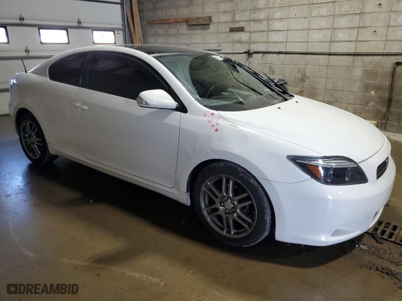 2010 Scion tC with VIN JTKDE3B73A0304691, listed as a Copart auction lot 54077075 with 184,037 mi miles and Clean Title. Bid and sale history available at carsss.com. Image 4.