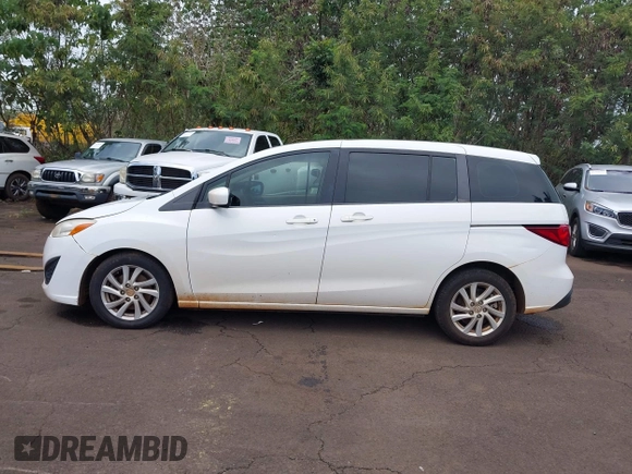 2012 Mazda 5 Sport with VIN JM1CW2BL7C0115861, listed as a IAAI auction lot 41957762 with 133,249 mi miles. Bid and sale history available at carsss.com. Image 14.
