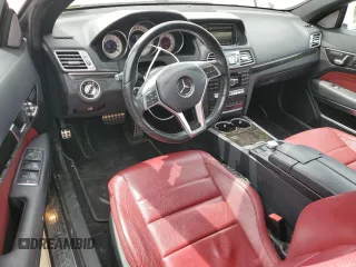 2015 Mercedes-Benz E 400 with VIN WDDKJ6HB9FF299949, listed as a Copart auction lot 56271825 with 54,446 mi miles and Salvage title. Bid and sale history available at DreamBid. Image 8.