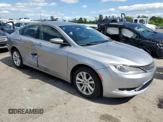 2015 Chrysler 200 Limited with VIN 1C3CCCAB9FN536662, listed as a Copart auction lot 57242915 with 72,193 mi miles and Salvage title. Bid and sale history available at DreamBid. Image 4.