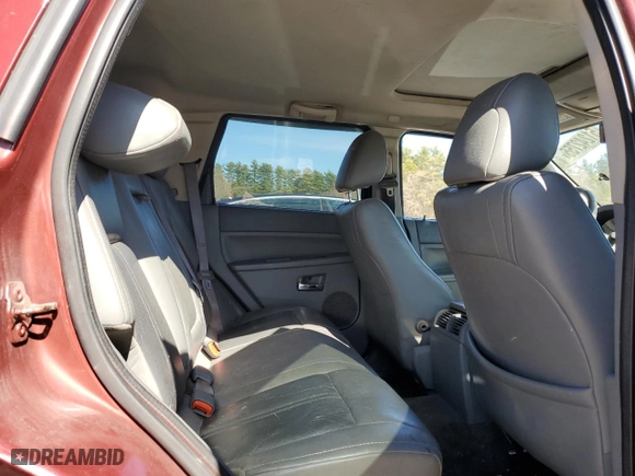 2007 Jeep Grand Cherokee Limited with VIN 1J8HR58P87C562401, listed as a Copart auction lot 51242755 with 172,142 mi miles and Clean Title. Bid and sale history available at carsss.com. Image 11.