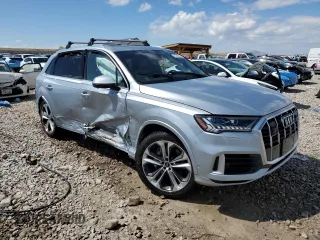 2023 Audi Q7 Prestige with VIN WA1VXBF75PD024969, listed as a Copart auction lot 53793885 with 23,723 mi miles and Salvage title. Bid and sale history available at DreamBid. Image 4.