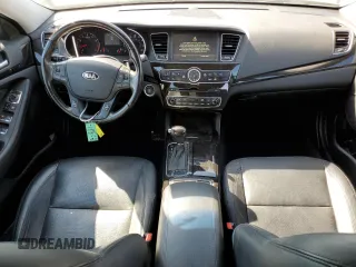 2014 Kia Cadenza Premium with VIN KNALN4D76E5148786, listed as a Copart auction lot 74369474 with 21,389 mi miles and Salvage Title. Bid and sale history available at carsss.com. Image 8.