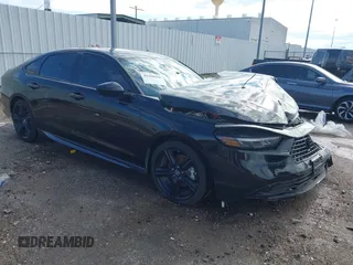 2024 Honda Accord Sport-L with VIN 1HGCY2F75RA000607, listed as a IAAI auction lot 42188620 with 31,670 mi miles and . Bid and sale history available at DreamBid. Image 1.