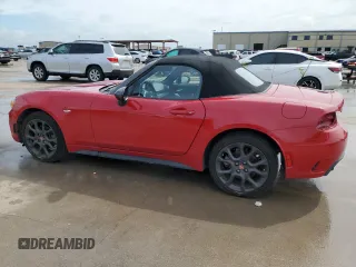 2017 FIAT 124 Spider Elaborazione Abarth z VIN JC1NFAEK7H0125607, wystawiony jako Copart lot #57884844 z przebiegiem 52 143 mil mil oraz Szkody całkowita. Historia ofert i sprzedaży dostępna na DreamBid. Obrazek 2.