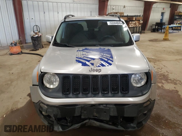 2016 Jeep Renegade Latitude with VIN ZACCJBBT9GPD70705, listed as a Copart auction lot 53344845 with 195,588 mi miles and Clean Title. Bid and sale history available at carsss.com. Image 5.