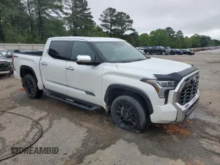 2023 Toyota Tundra 1794 Edition with VIN 5TFMA5DB7PX088232, listed as a Copart auction lot 52026975 with 23,776 mi miles and Salvage title. Bid and sale history available at DreamBid. Image 4.