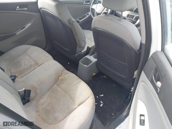 2017 Hyundai Accent SE with VIN KMHCT5AE7HU306222, listed as a IAAI auction lot 41927657 with 114,116 mi miles. Bid and sale history available at carsss.com. Image 8.