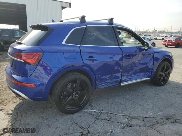 2022 Audi SQ5 Premium Plus with VIN WA1B4AFY0N2050323, listed as a Copart auction lot 43665985 with 40,251 mi miles and Salvage Title. Bid and sale history available at carsss.com. Image 3.