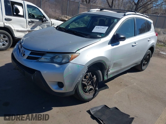 2015 Toyota RAV4 LE with VIN JTMBFREV2FD127754, listed as a IAAI auction lot 41877447 with 111,678 mi miles and . Bid and sale history available at DreamBid. Image 17.