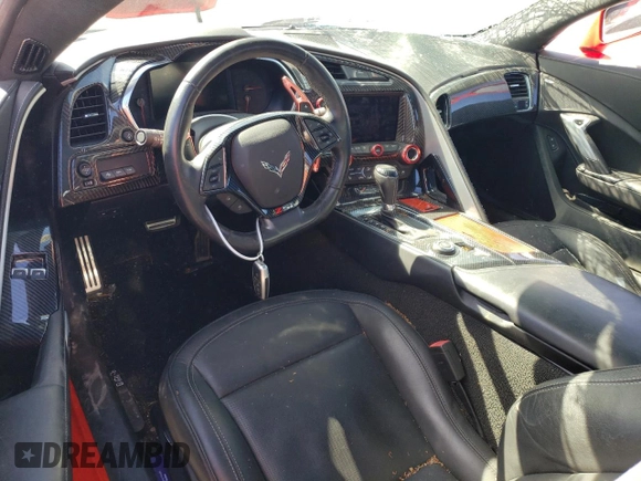 2018 Chevrolet Corvette 3LT with VIN 1G1YF2D75J5104520, listed as a Copart auction lot 43556064 with 16,116 mi miles. Bid and sale history available at carsss.com. Image 8.