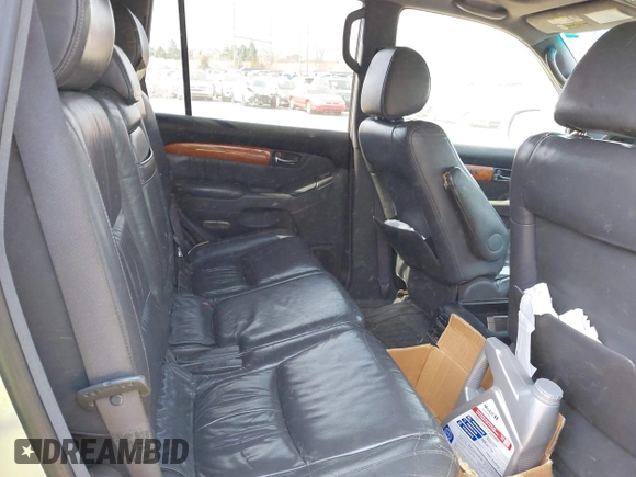 2003 Lexus GX 470 z VIN JTJBT20X930023643, wystawiony jako IAAI lot #41920858 z przebiegiem 218 926 mil mil oraz . Historia ofert i sprzedaży dostępna na DreamBid. Obrazek 8.