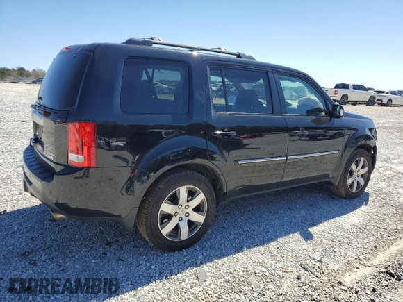2015 Honda Pilot Touring with VIN 5FNYF4H90FB032551, listed as a Copart auction lot 49572465 with 135,656 mi miles and Salvage Title. Bid and sale history available at DreamBid. Image 3.