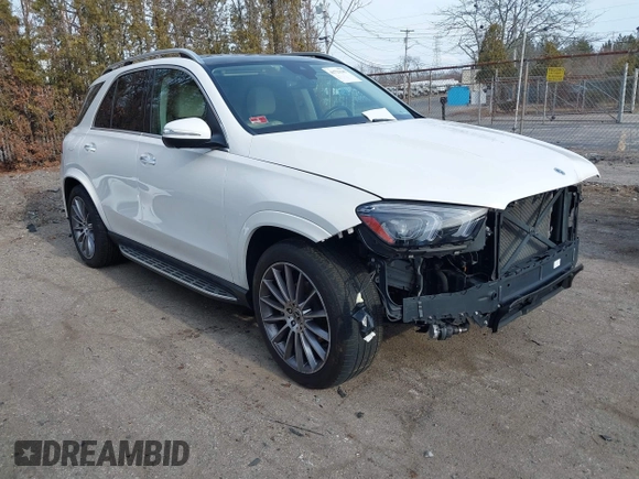 2022 Mercedes-Benz GLE 350 with VIN 4JGFB4KB9NA710781, listed as a IAAI auction lot 41723343 with 47,316 mi miles and . Bid and sale history available at DreamBid. Image 1.