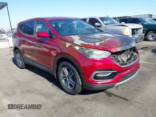 2017 Hyundai Santa Fe Sport 2.4L with VIN 5XYZT3LB3HG409421, listed as a IAAI auction lot 40898105 with 63,797 mi miles. Bid and sale history available at carsss.com. Image 1.