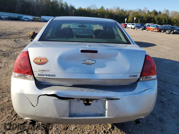 2013 Chevrolet Impala LS with VIN 2G1WF5E33D1262879, listed as a Copart auction lot 45775785 with 187,249 mi miles and Salvage Title. Bid and sale history available at DreamBid. Image 6.