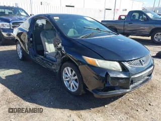 2012 Honda Civic Cpe EX with VIN 2HGFG3B81CH520400, listed as a IAAI auction lot 41675974 with 145,022 mi miles. Bid and sale history available at carsss.com. Image 1.