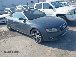 2010 Audi A5 Premium Plus with VIN WAUJFAFH5AN013530, listed as a IAAI auction lot 42580934 with 216,866 mi miles and . Bid and sale history available at DreamBid. Image 1.