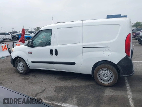 2018 Ram ProMaster City Cargo Tradesman with VIN ZFBERFAB0J6H68547, listed as a IAAI auction lot 42718372 with 103,204 mi miles and . Bid and sale history available at DreamBid. Image 13.