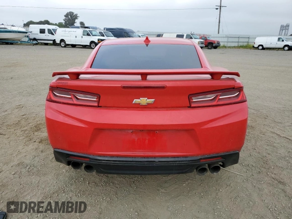 2016 Chevrolet Camaro 2SS with VIN 1G1FH1R7XG0135191, listed as a Copart auction lot 54885155 with 115,237 mi miles and Salvage title. Bid and sale history available at DreamBid. Image 6.