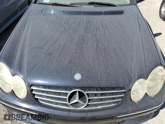 2005 Mercedes-Benz CLK 500 with VIN WDBTK75G65T040674, listed as a Copart auction lot 76109314 with Not Provided miles and Salvage Title. Bid and sale history available at DreamBid. Image 11.