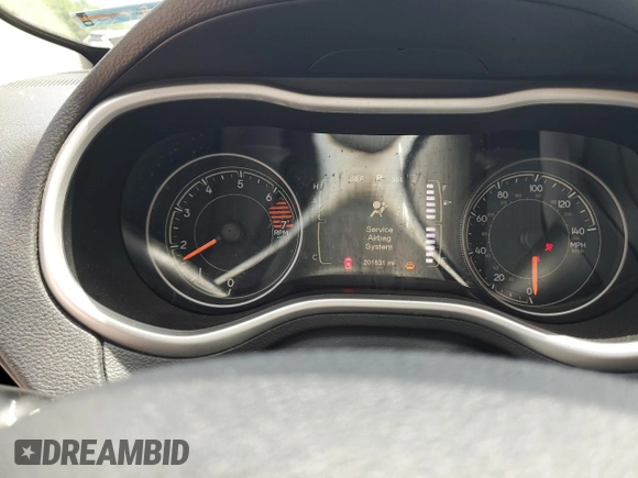 2016 Jeep Cherokee Sport with VIN 1C4PJLAB3GW171698, listed as a Copart auction lot 60810535 with 201,831 mi miles and Salvage title. Bid and sale history available at DreamBid. Image 9.