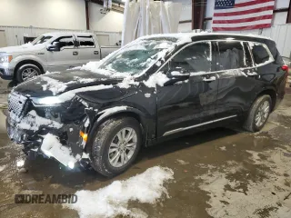 2021 Cadillac XT6 Luxury with VIN 1GYKPAR41MZ121325, listed as a Copart auction lot 87708455 with 93,270 mi miles and Salvage Title. Bid and sale history available at carsss.com. Image 1.