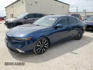 2023 Honda Accord Touring with VIN 1HGCY2F82PA029374, listed as a Copart auction lot 55261635 with 14,411 mi miles and Clean title. Bid and sale history available at DreamBid. Image 1.