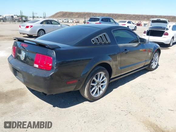 2005 Ford Mustang Deluxe with VIN 1ZVFT80N755187675, listed as a IAAI auction lot 42541269 with 192,474 mi miles and . Bid and sale history available at DreamBid. Image 4.