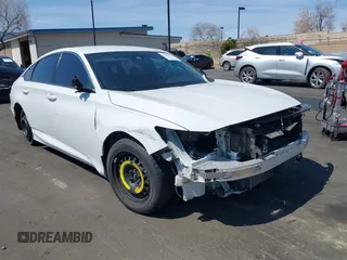 2019 Honda Accord Sedan Sport 1.5T with VIN 1HGCV1F31KA086357, listed as a IAAI auction lot 41801323 with 1 mi miles. Bid and sale history available at carsss.com. Image 1.