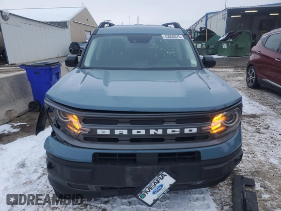 2021 Ford Bronco Sport Big Bend z VIN 3FMCR9B62MRB38620, wystawiony jako Copart lot #45008875 z przebiegiem 55 555 mil mil oraz Szkoda całkowita • Salvage title. Historia ofert i sprzedaży dostępna na DreamBid. Obrazek 5.