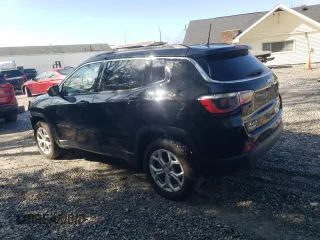2024 Jeep Compass Latitude with VIN 3C4NJDBN7RT112068, listed as a Copart auction lot 55470495 with 3,292 mi miles and Salvage title. Bid and sale history available at DreamBid. Image 2.