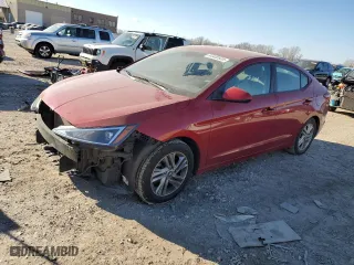 2019 Hyundai Elantra Preferred with VIN KMHD84LF9KU779794, listed as a Copart auction lot 84445924 with 60,766 mi miles and Salvage Title. Bid and sale history available at carsss.com. Image 1.