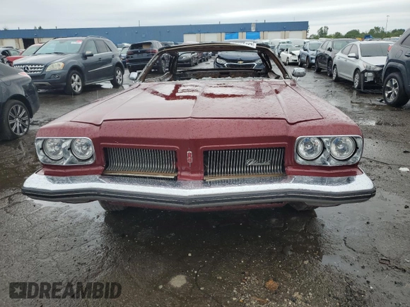 1973 Oldsmobile 88 z VIN 3N67T3M156349, wystawiony jako Copart lot #65589454 z przebiegiem Nie podano mil oraz Czysty tytuł • Clean title. Historia ofert i sprzedaży dostępna na DreamBid. Obrazek 5.