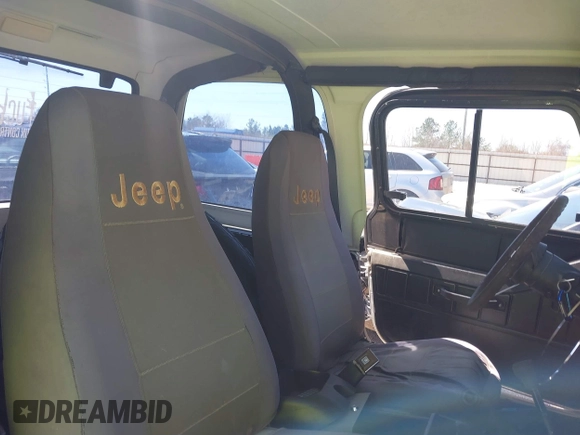 1994 Jeep Wrangler S with VIN 1J4FY19P9RP438376, listed as a IAAI auction lot 41751057 with 165,407 mi miles. Bid and sale history available at carsss.com. Image 8.