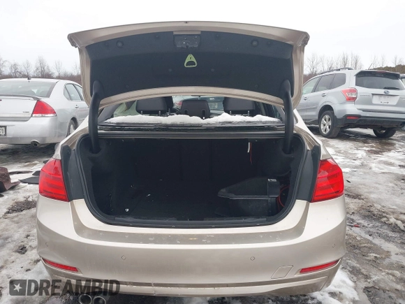 2014 BMW 3 Series 328i xDrive with VIN WBA3B5G52ENS09642, listed as a IAAI auction lot 41703927 with 109,402 mi miles and . Bid and sale history available at DreamBid. Image 17.