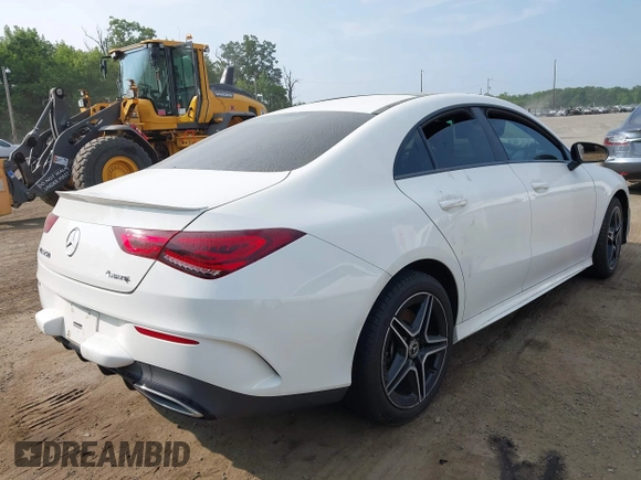 2020 Mercedes-Benz CLA 250 with VIN W1K5J4HB1LN122685, listed as a IAAI auction lot 42435026 with 52,184 mi miles and . Bid and sale history available at DreamBid. Image 4.