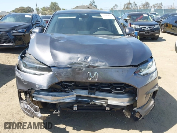 2024 Honda HR-V LX with VIN 3CZRZ1H36RM716066, listed as a IAAI auction lot 42304022 with 19,031 mi miles and . Bid and sale history available at DreamBid. Image 12.