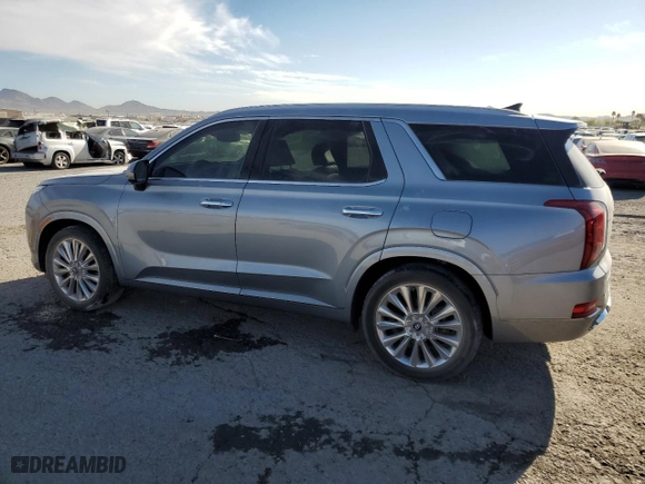 2020 Hyundai Palisade Limited with VIN KM8R54HE0LU039809, listed as a Copart auction lot 50809885 with 26,304 mi miles and Salvage Title. Bid and sale history available at carsss.com. Image 2.