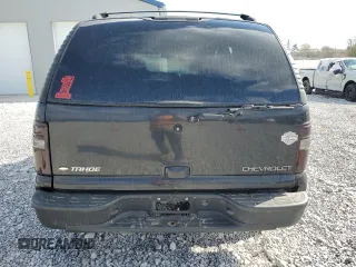 2001 Chevrolet Tahoe LT with VIN 1GNEK13T01R177485, listed as a Copart auction lot 53540455 with Not provided miles and Salvage title. Bid and sale history available at DreamBid. Image 6.