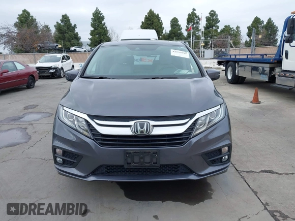 2019 Honda Odyssey EX-L with VIN 5FNRL6H70KB095795, listed as a IAAI auction lot 41535095 with 66,226 mi miles. Bid and sale history available at carsss.com. Image 12.