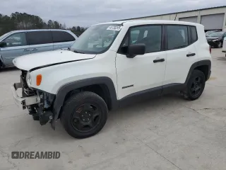 2017 Jeep Renegade Sport with VIN ZACCJBAB7HPG05614, listed as a Copart auction lot 45730315 with 152,655 mi miles and Salvage Title. Bid and sale history available at carsss.com. Image 1.