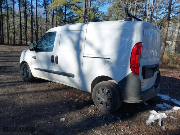 2019 Ram ProMaster City Cargo Van Tradesman with VIN ZFBHRFAB4K6M62737, listed as a IAAI auction lot 41256174 with 209,124 mi miles. Bid and sale history available at carsss.com. Image 3.