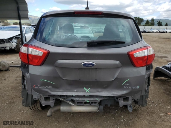 2014 Ford C-Max Hybrid SE with VIN 1FADP5AU0EL521405, listed as a Copart auction lot 47654675 with 168,098 mi miles and Salvage Title. Bid and sale history available at carsss.com. Image 6.