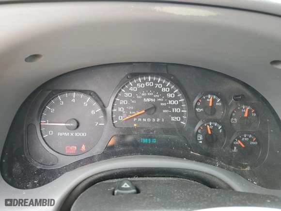 2008 Chevrolet TrailBlazer Fleet w/2FL with VIN 1GNDT13S782196280, listed as a Copart auction lot 47215585 with 138,910 mi miles and Salvage Title. Bid and sale history available at carsss.com. Image 9.
