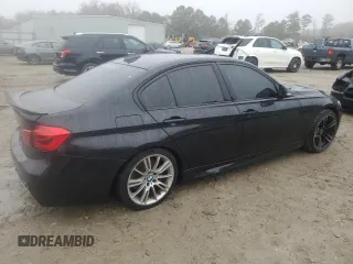 2017 BMW 3 Series 340i with VIN WBA8B3G34HNU35808, listed as a Copart auction lot 83197504 with 133,232 mi miles and Salvage Title. Bid and sale history available at DreamBid. Image 3.